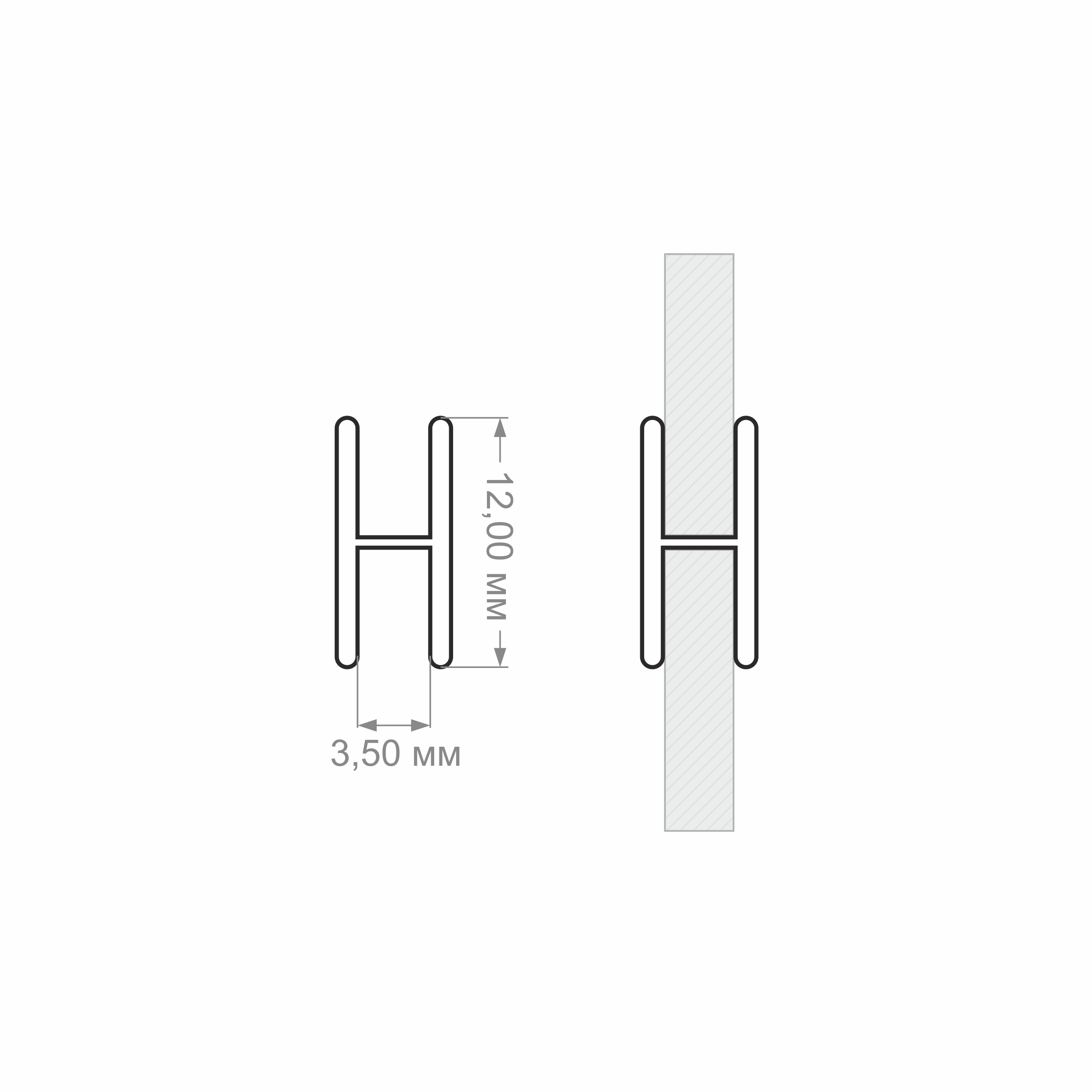 Соединитель для лдсп, пластик