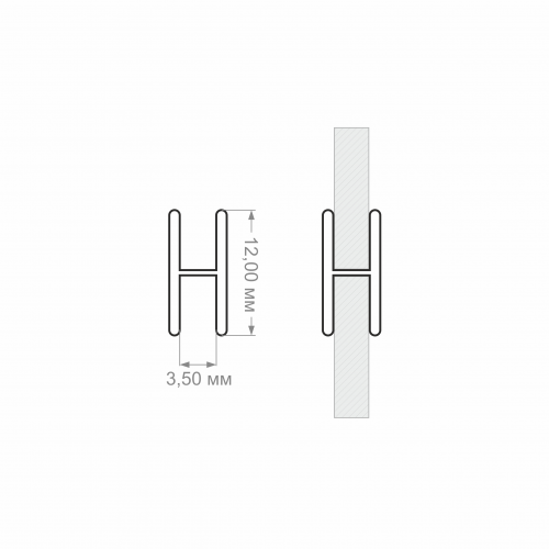 Соединитель для лдсп, пластик